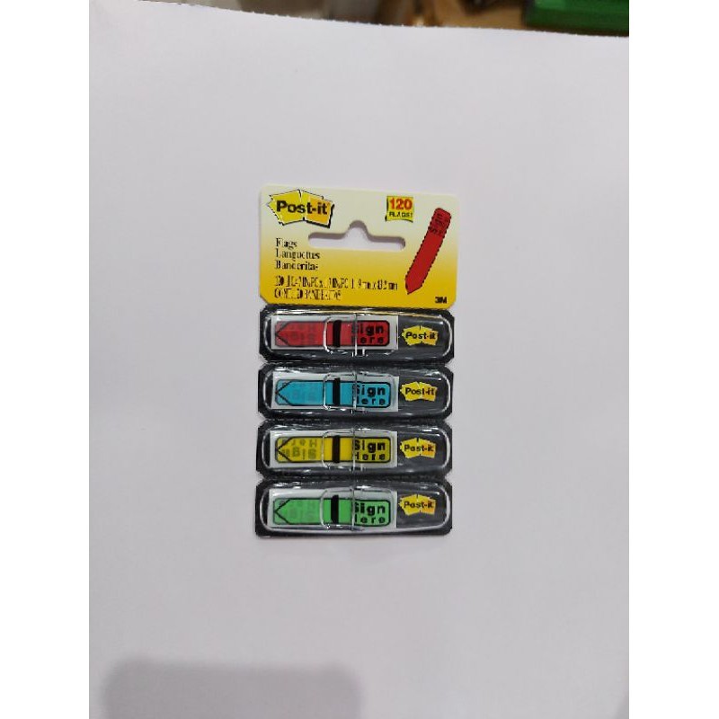 

Post-it Flags 3M Sn Here Arrow