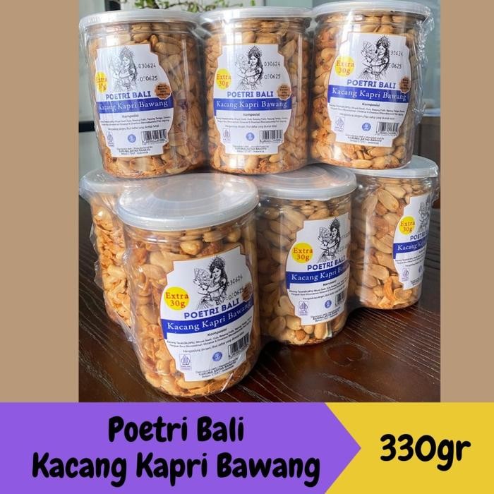 

PastikanTerjaminMutunya- Kacang Kapri Bawang Poetri Bali 330 gram