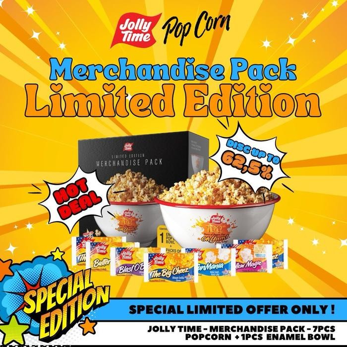 

PastikanTerjaminMutunya- Jolly Time Merchandise Limited Editions Package - EXCLUSIVE