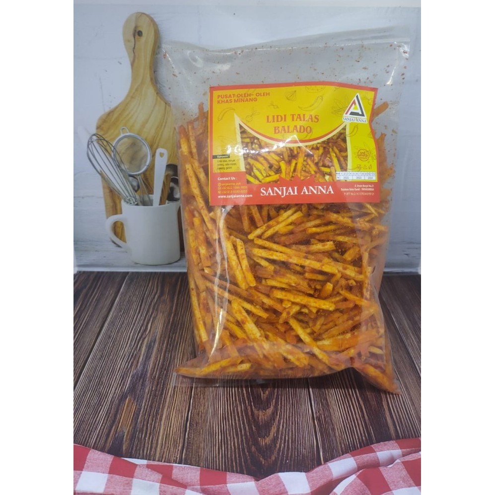 

PastikanTerjaminMutunya- LIDI TALAS BALADO KHAS PAYAKUMBUH ANNA 250G