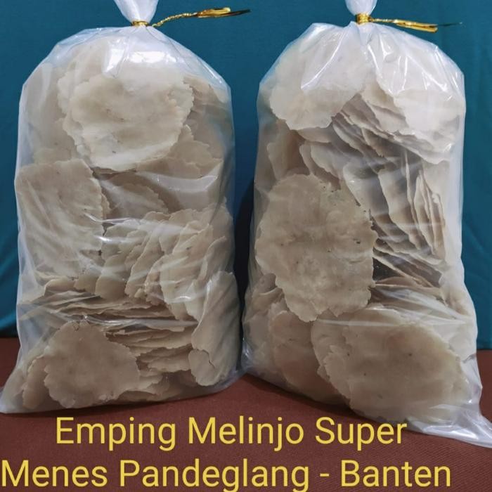 

PastikanTerjaminMutunya- Emping Melinjo Super - Menes Pandeglang Banten ( 1/2 Kg )