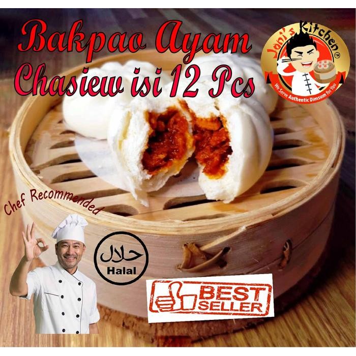 

PastikanTerjaminMutunya- BAKPAO ISI AYAM MERAH 12 Pcs (Non MSG & Pengawet)