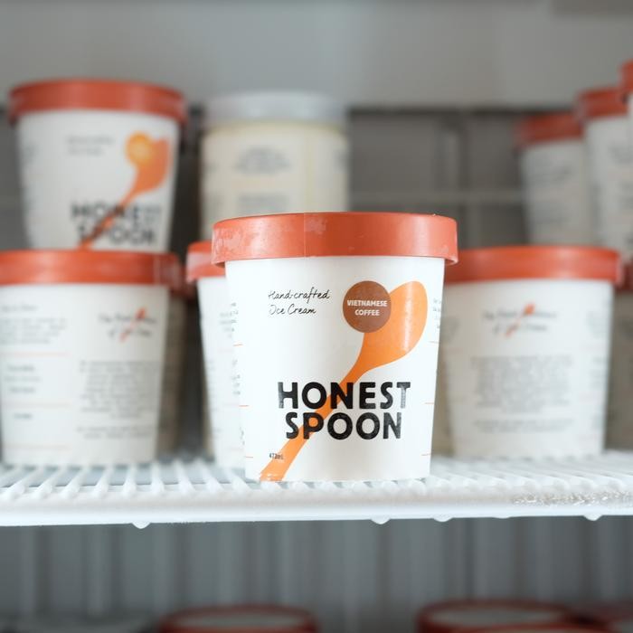 

PastikanTerjaminMutunya- Honest Spoon Handcrafted Ice Cream Takeaway Tub 473ml - Regular
