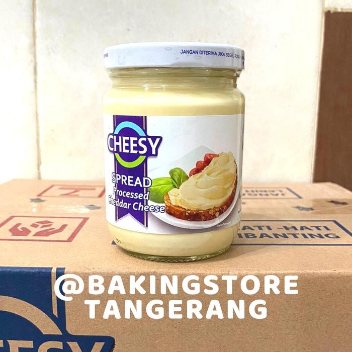 

PastikanTerjaminMutunya- Cheesy Cheddar Cheese Spread 240 gr Selai Keju Olesan Roti HALAL