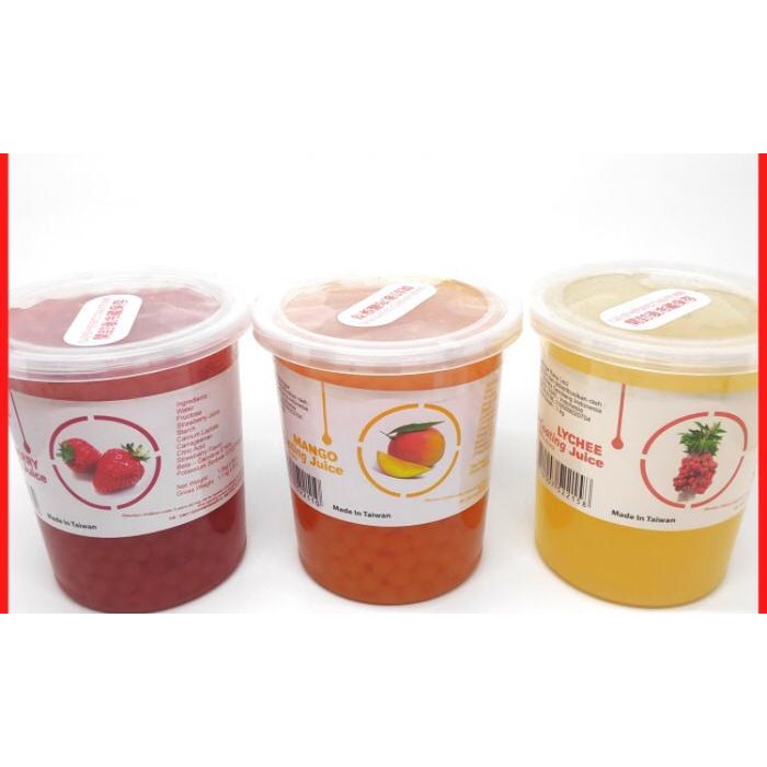 

PastikanTerjaminMutunya- Popping Boba/ Poping boba/Coating Juice Import Taiwan 1 Kg