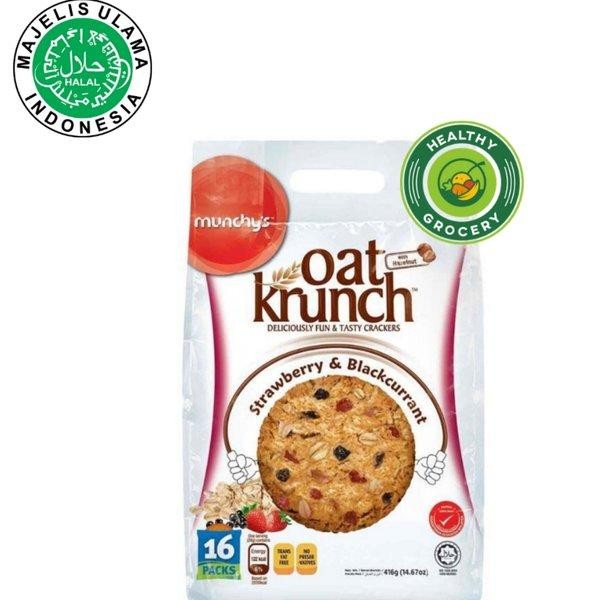 

PastikanTerjaminMutunya- Munchys Oat Krunch Strawberry & Blackcurrant 416gr