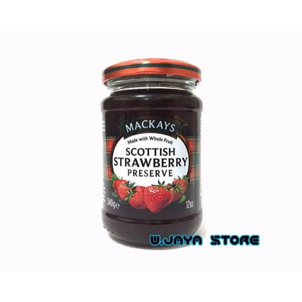 

PastikanTerjaminMutunya- Mackays Scottish Strawberry Preserve