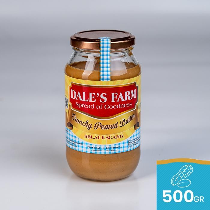 

PastikanTerjaminMutunya- Dales Farm Crunchy Peanut Butter Selai Kacang 500gr