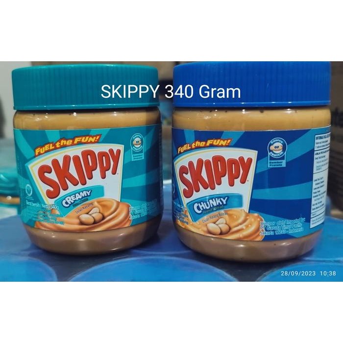 

PastikanTerjaminMutunya- Skippy 340 gram Chunky/ Creamy Peanut Butter Selai Kacang Import