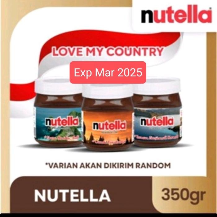 

PastikanTerjaminMutunya- Nutella 350 G Halal Mui