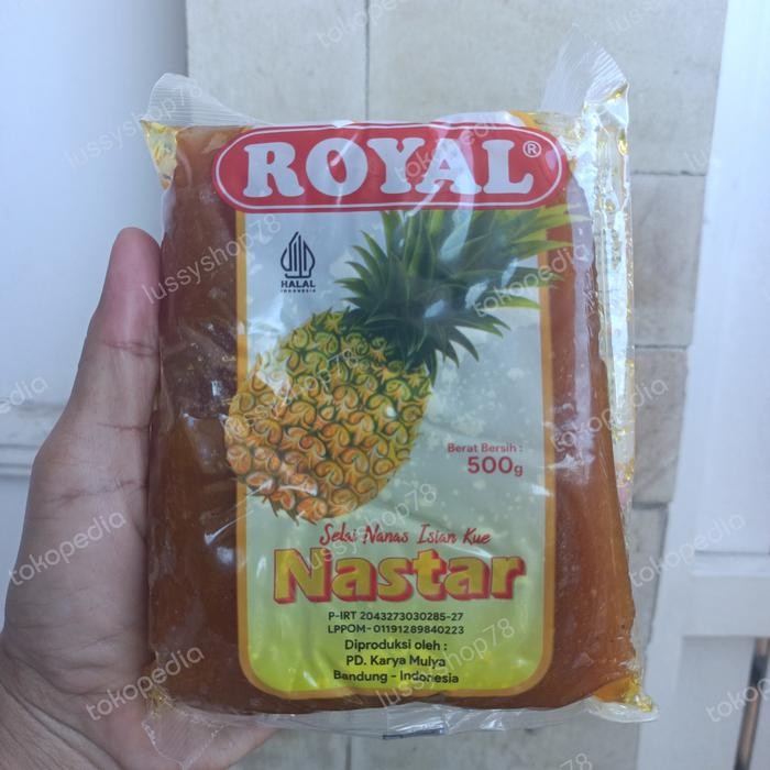 

PastikanTerjaminMutunya- selai nanas isian nastar royal 500 gram