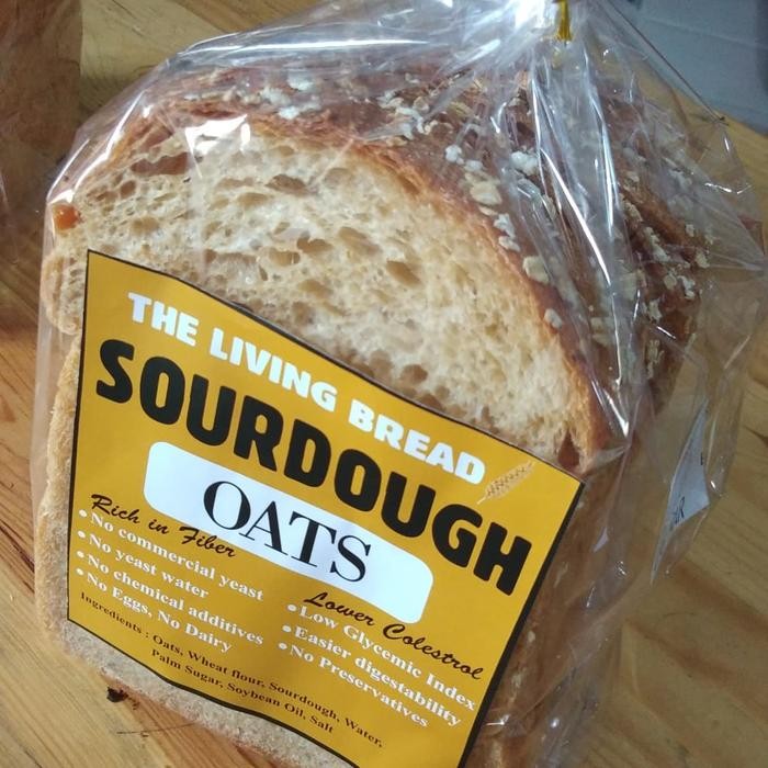 

PastikanTerjaminMutunya- roti sourdough oats