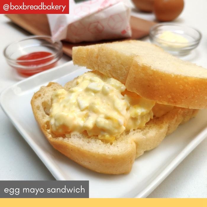 

PastikanTerjaminMutunya- Roti Sandwich Egg Mayo - BoxBread Sandwich