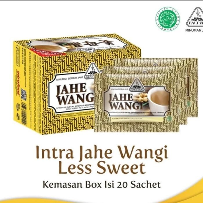 

PastikanTerjaminMutunya- Minuman serbuk Jahe Wangi Intra 20sachet