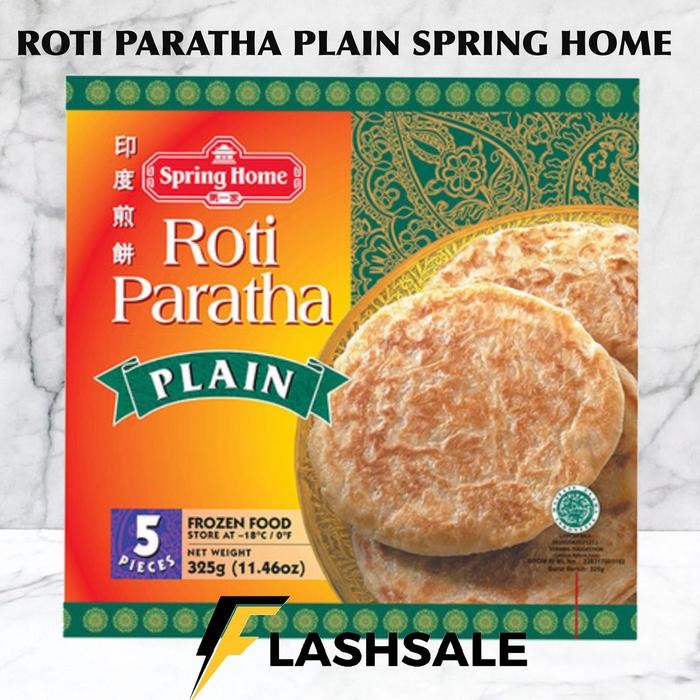

PastikanTerjaminMutunya- roti paratha plain spring home roti prata roti canai 325gram