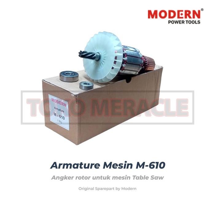 [10"] Modern Armature Mesin Table Saw Table Mitter Saw M- 610 M610 10"