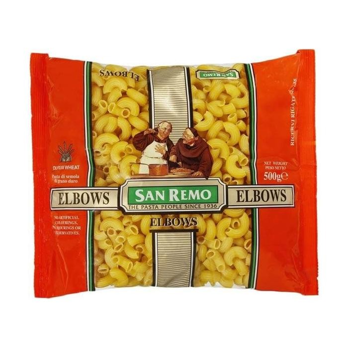 

SemuAReadyYaB0Zq- San Remo Elbow Pasta [500 gr]