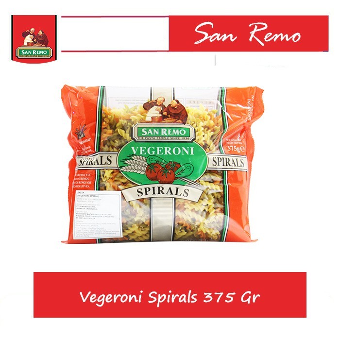 

SemuAReadyYaB0Zq- San Remo Vegeroni Spirals 375 Gr