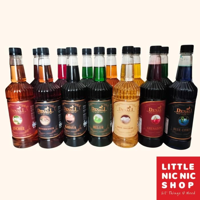 

St0ckMelimpAh- Denali Syrup All Variant Sirup Rasa Minuman Cafe Varian Lengkap
