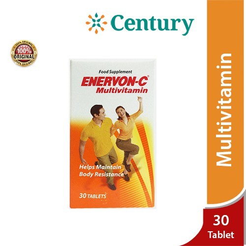 Enervon C -   30 Caplet/Effervescent (Tube)/Enervon Plus Syrup Anak /Multivitamin / Vitamin C