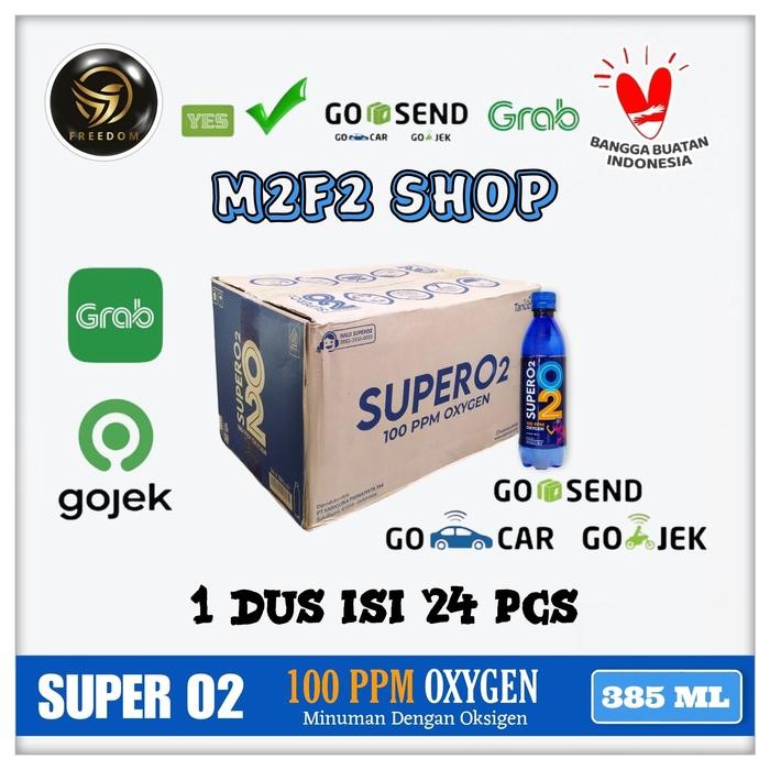 

BnyKpilihAnSkrG- Air De Mineral Oksigen Super O2 Sportivo - 385 ml (Khusus Gojek/Grab)
