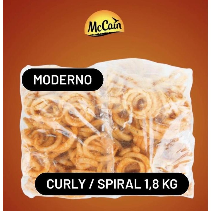 

BnyKBonusBelidiMari- McCain Mc Cain french fries kentang goreng Curly super spiral 1,9kg