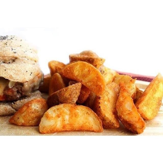 

BnyKBonusBelidiMari- Best seller kentang wedges berbumbu murah supply cafe, resto, cafe