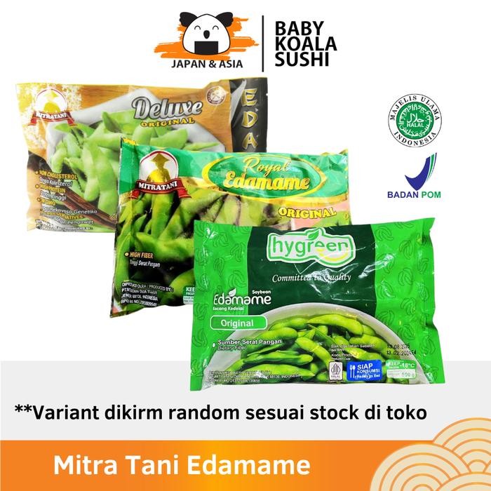 

BnyKBonusBelidiMari- EDAMAME Export Japan 500g Mitratani Kedelai Kualitas Ekspor Jepang