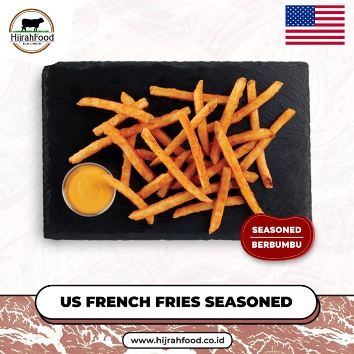 

BnyKBonusBelidiMari- French Fries Seasoned Batter Coated USA Kentang Goreng Berbumbu