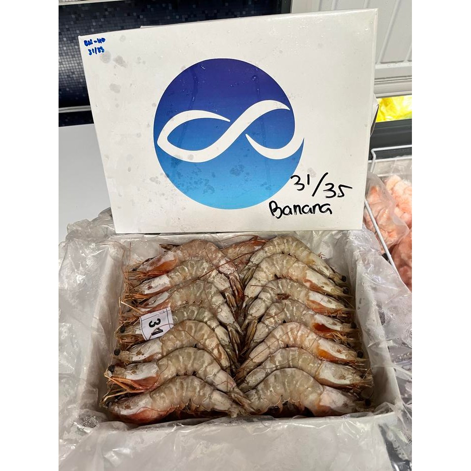 

PastiFreShNya- Udang Laut Banana Asli Papua size 31/35 1kg