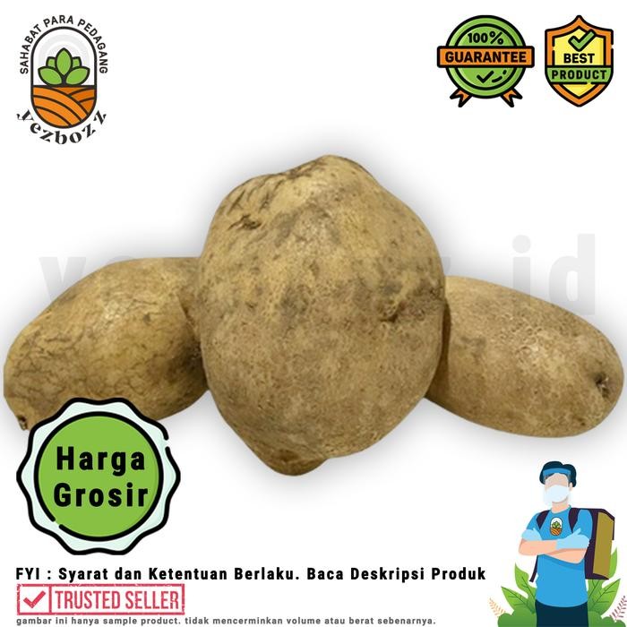 

BnyKBonusBelidiMari- Kentang Dieng Ukuran Jumbo Per 5 KG (Harga Grosir)
