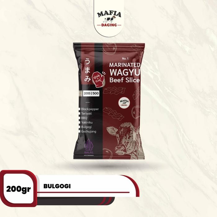 

PastiFreShNya- Marinated Wagyu Beef Slice - 200 g