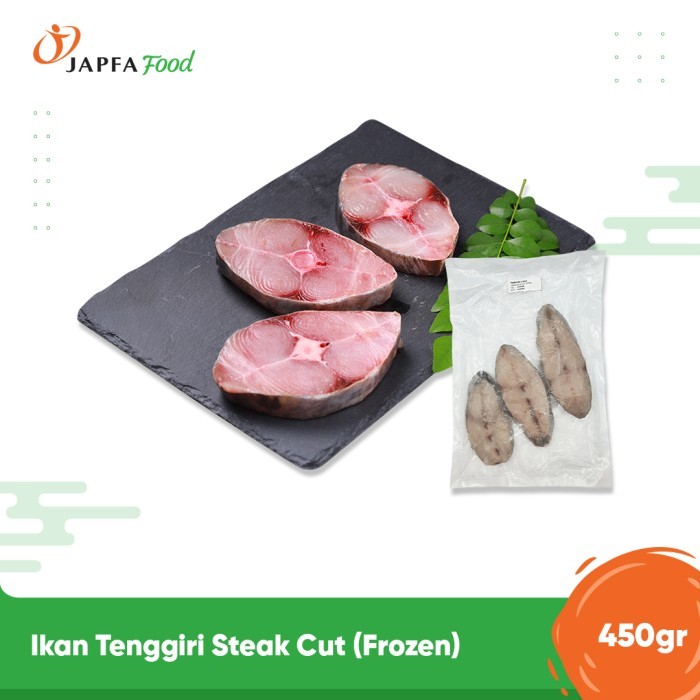 

PastiFreShNya- Ikan Tenggiri Steak Cut (Frozen) 450gr