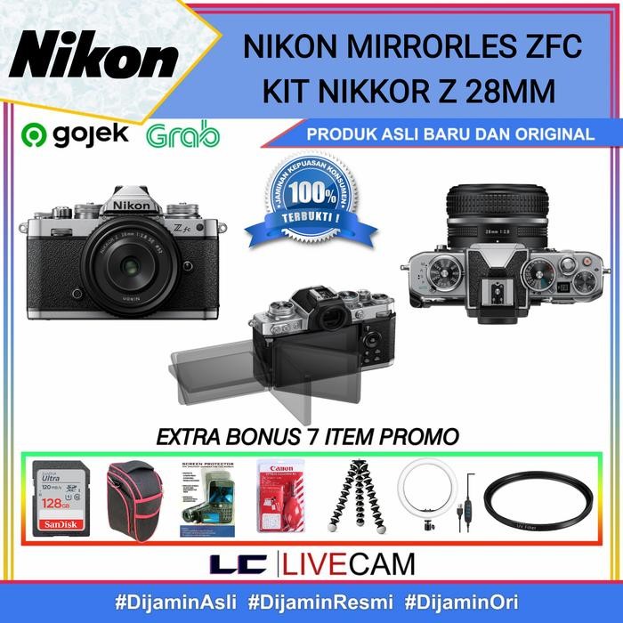 Cam- Nikon Zfc Kit Nikkor Z 28Mm / Kamera Nikon Z Fc Kit 28Mm / Nikon Zfc