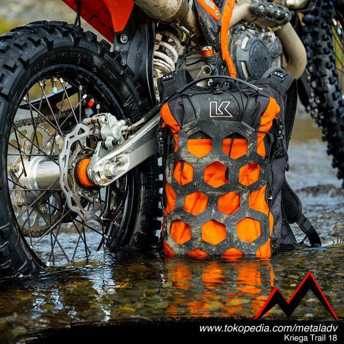 PREMIUM Tas Motoran - Kriega Backpack Trail 9 / Trail 18 Adventure Backpack