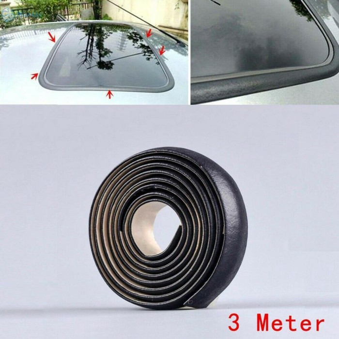PREMIUM murah dong Karet Quarter Panjang Sunroof 3m Strip Seal happy shopping
