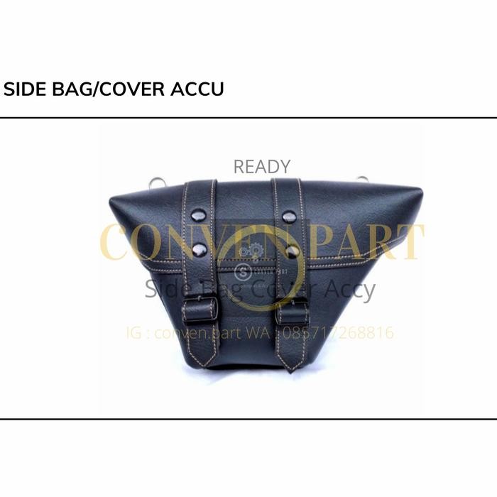 PREMIUM Side Bag / Tas motor / SideBag W175 /tas Motor Costum/SideBag