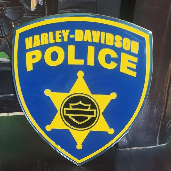 PREMIUM Emblem Harley Davidson Police