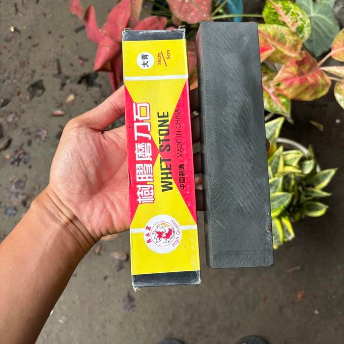 (Expert) Batu Asah Alam Gold Fish panjang