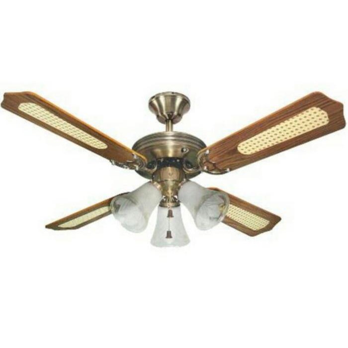 Ceiling Fan Uchida Cf125E Ab / Kipas Angin Baling Baling Maspion Promo