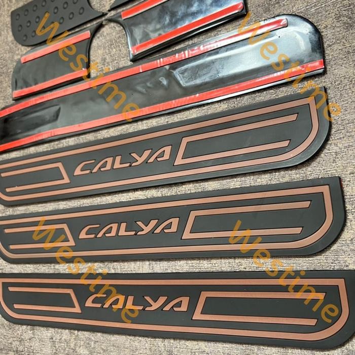 New.. Sillplate Samping Toyota Calya / Aksesoris Mobil Calya