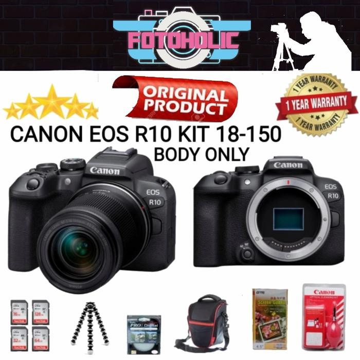 Cam- Canon Eos R10 Kit 18-150/Canon Eos R10 Bo/ Canon R10
