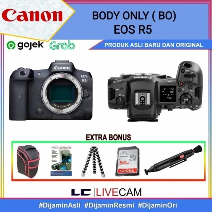 Cam- Body Only Canon Eos R5 / Canon Eos R5 Body / Kamera Canon Eos R5 / R5