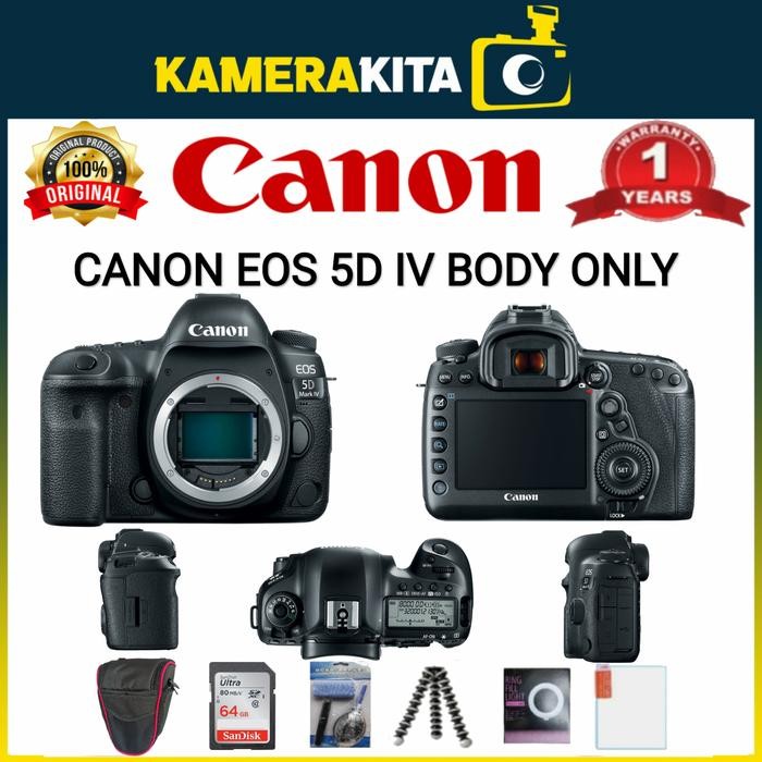 Cam- Canon Eos 5D Mark Iv Body Only / Kamera Canon Eos 5D Iv Bo Body Only