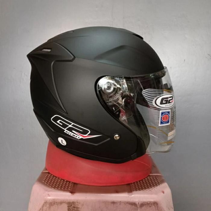 Helm G2 optimax solid double visor