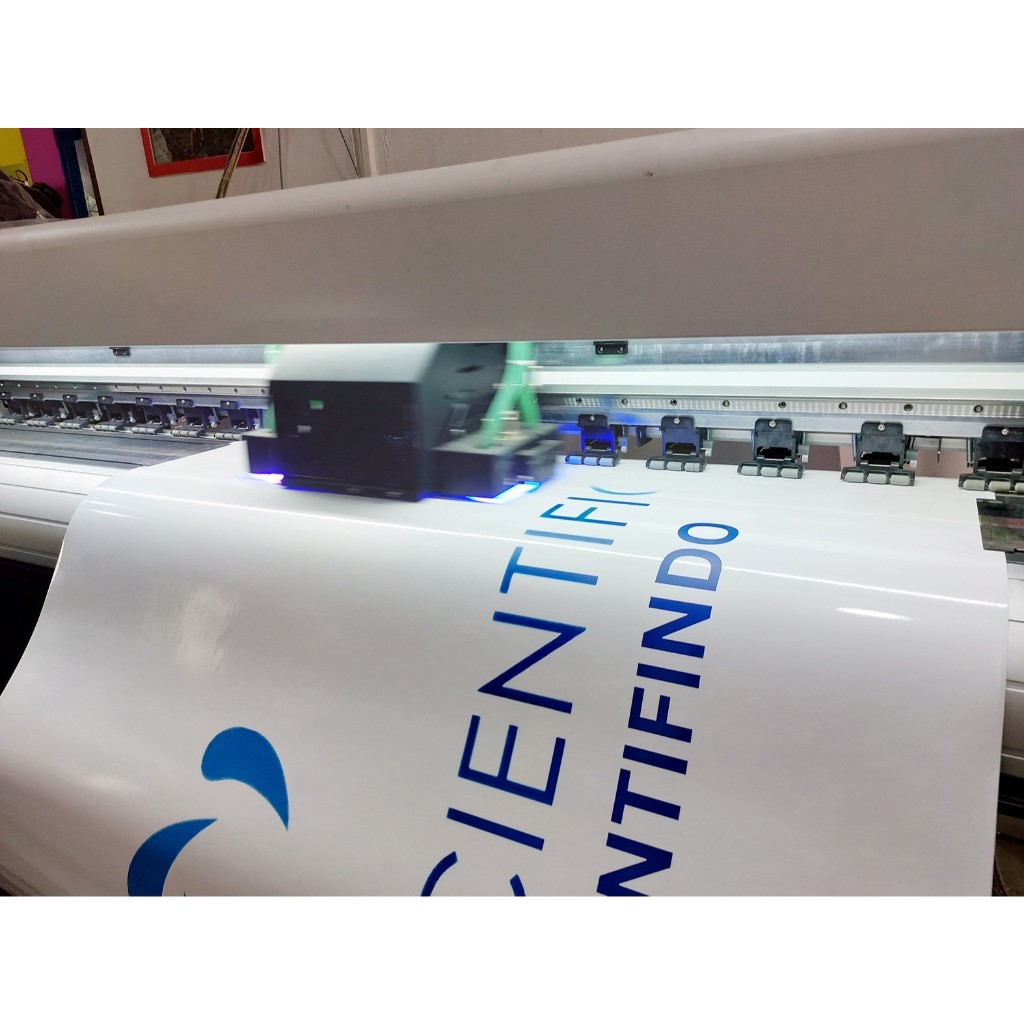 

Stiker Vinyl Ritrama Dan stiker transparant UV Meteran Outdoor / indoor - Putih PRINT SAJA