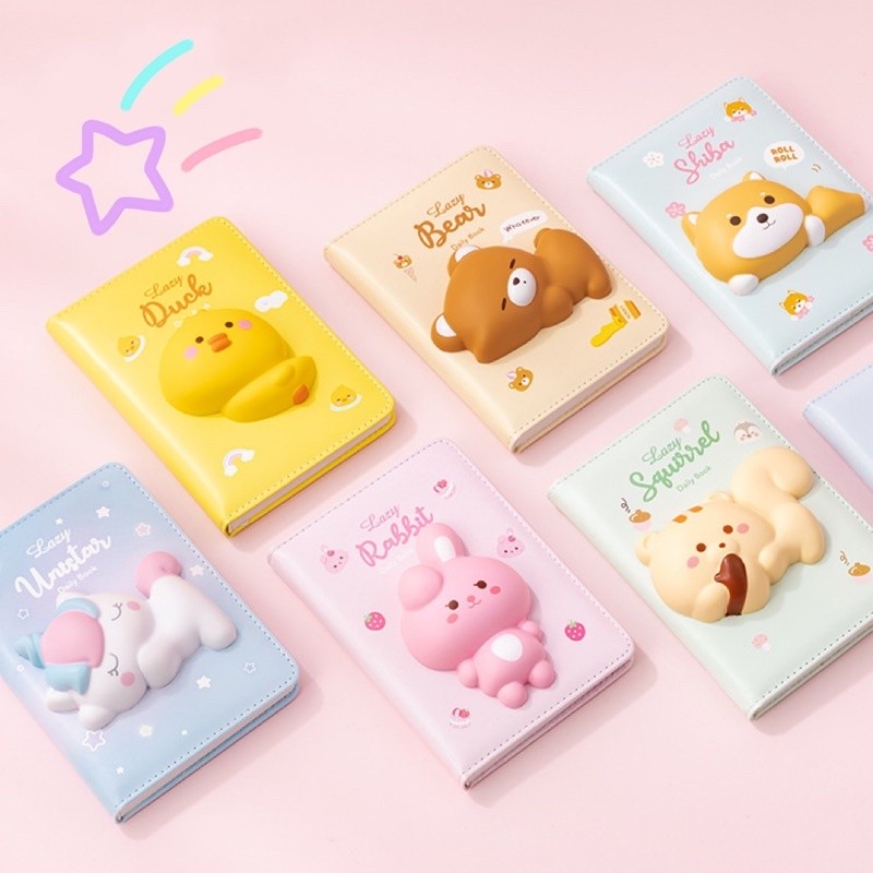 

Notebook 3D Squishy Buku Diary Cute Squishy Size S