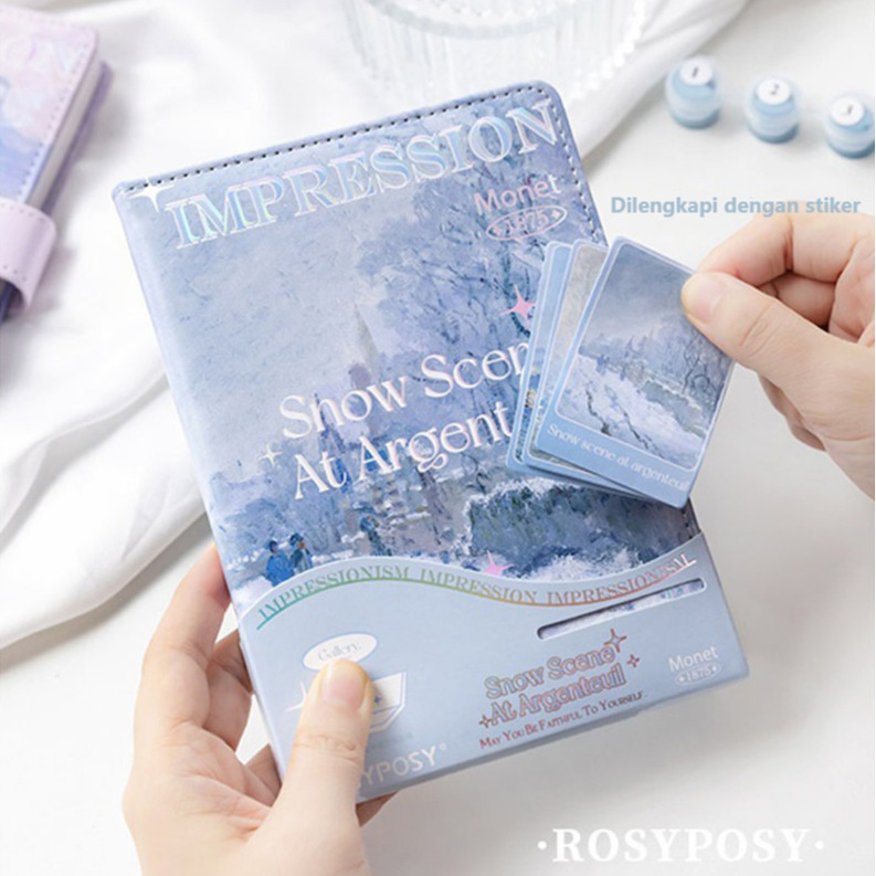 

Buku Catatan Unik Penutup / Notebook / Full Color Buku Diary Rosyposy Pemandangan Korea Vintage Lucu