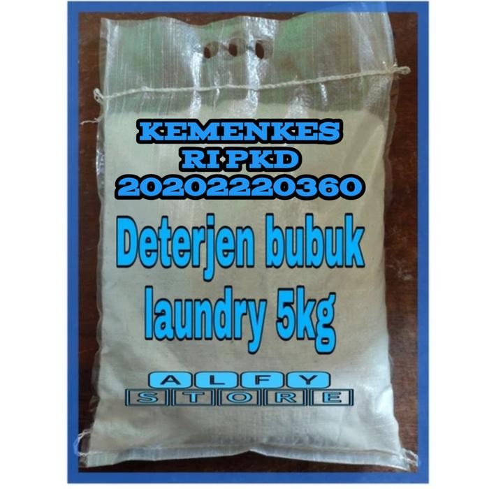 Deterjen bubuk curah Detergen Laundry cair paket 5kg sampe day