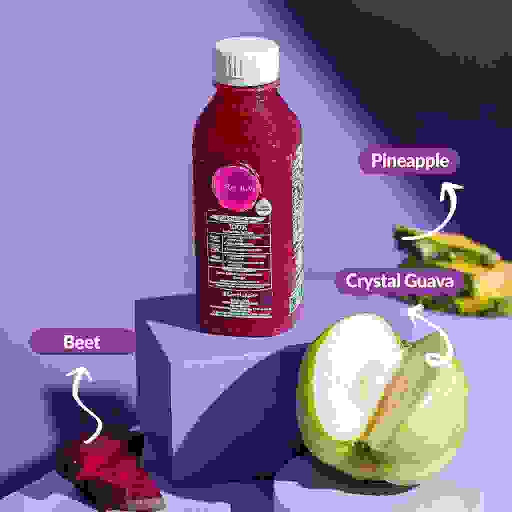 

Re.juve Jkt - Beat Guava 250 ml (Cold-Pressed Juice/ Jus)